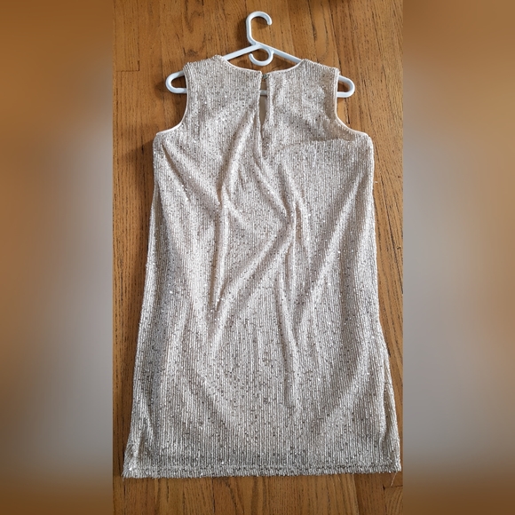 Cream sparkling dress - Picture 3 of 5